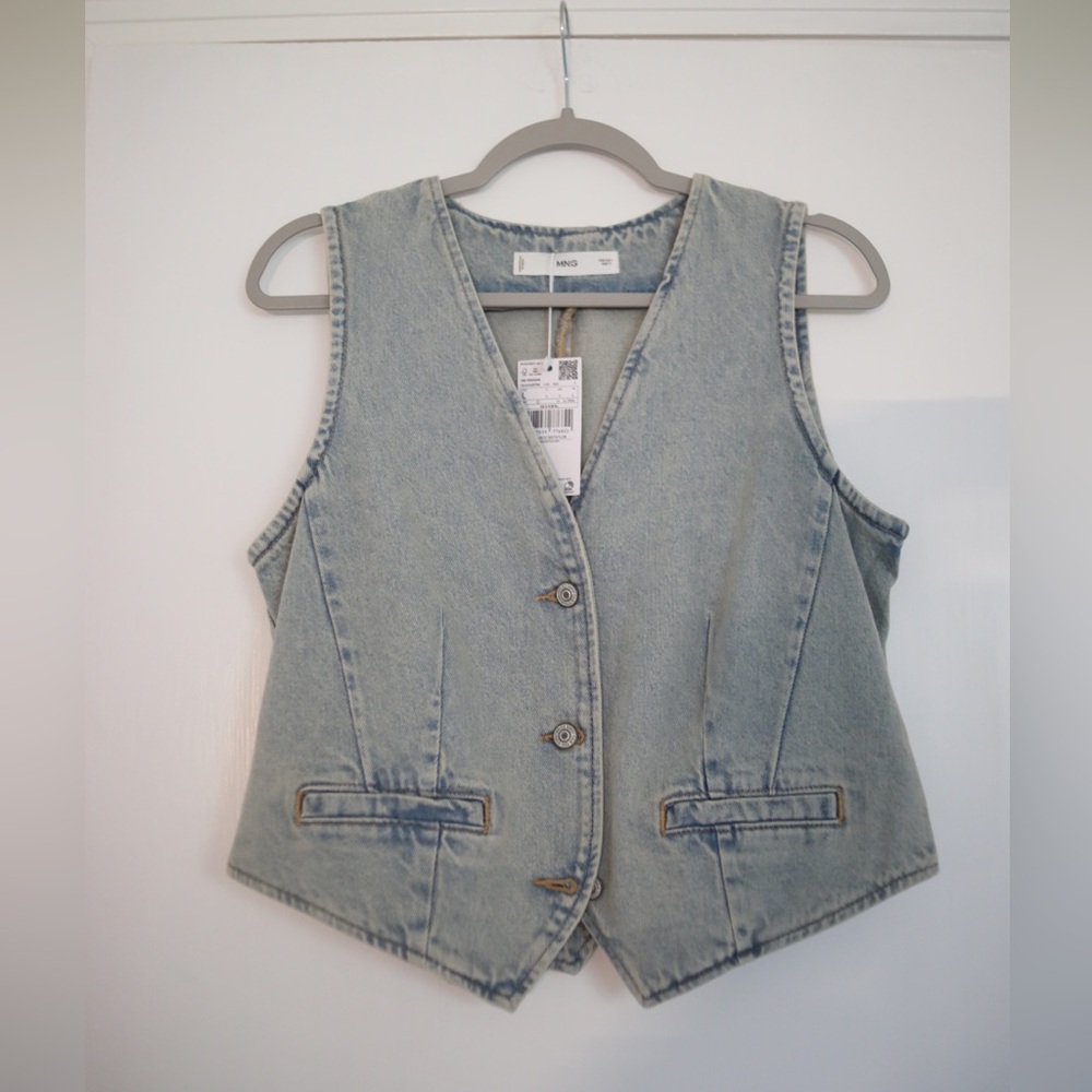 Mango Denim Vest